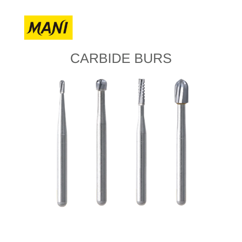 MANI CARBIDE BURS, PACK OF 10